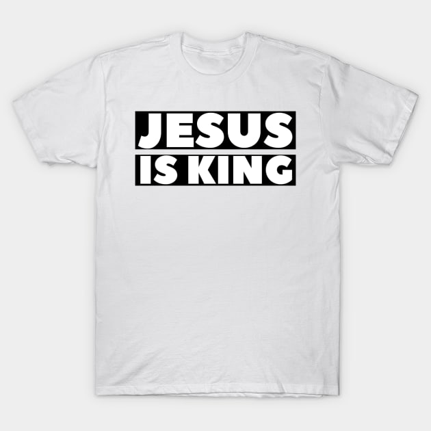 Jesus Is King - Christian T-Shirt by ChristianShirtsStudios